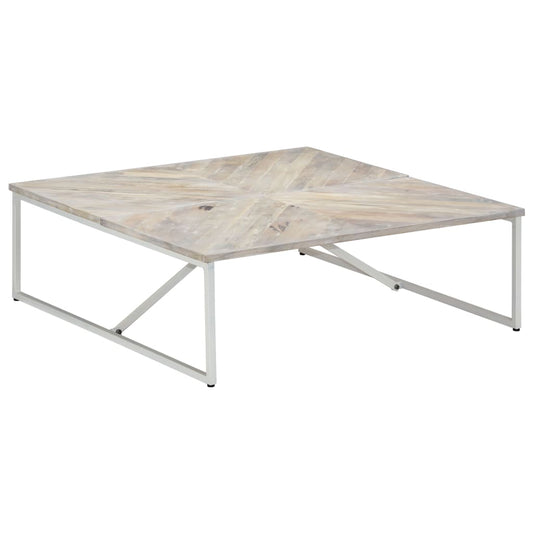 Sofabord 110 X 110 X 36 Cm Massivt Mangotræ