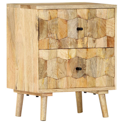 Sengebord 40x30x50 Cm Massivt Mangotræ - Hovedbillede