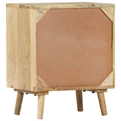 Sengebord 40x30x50 Cm Massivt Mangotræ - Billede 4