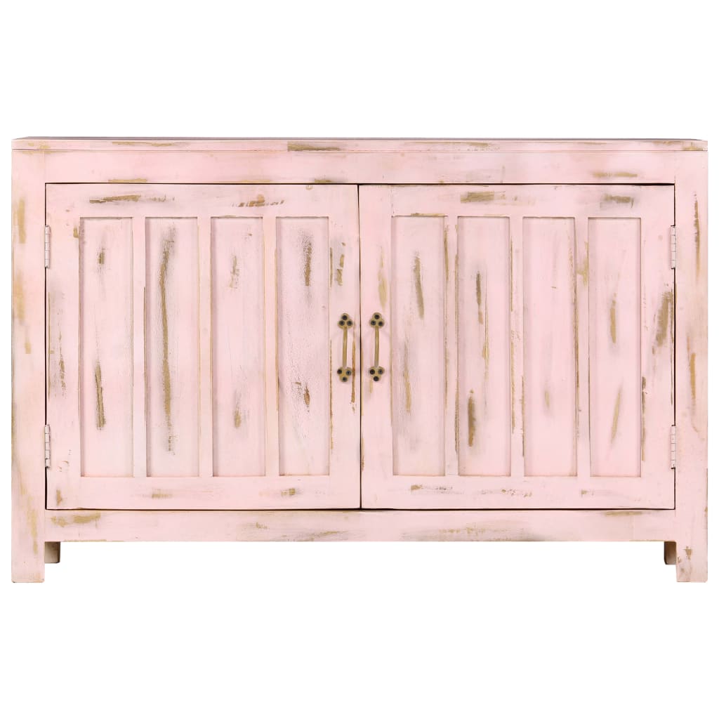 Skænk 110X35X70 Cm Massivt Mangotræ
