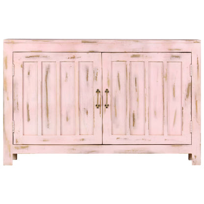 Skænk 110X35X70 Cm Massivt Mangotræ
