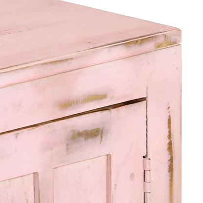 Skænk 110X35X70 Cm Massivt Mangotræ