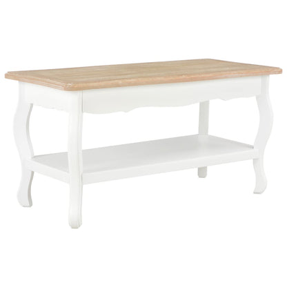 Sofabord 87,5X42X44 Cm Massivt Fyrretræ Og Brun