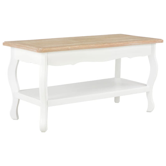 Sofabord 87,5X42X44 Cm Massivt Fyrretræ Og Brun