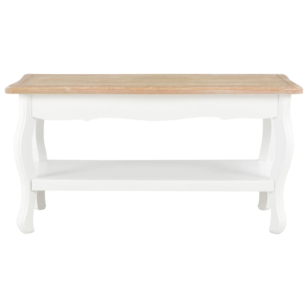 Sofabord 87,5X42X44 Cm Massivt Fyrretræ Og Brun