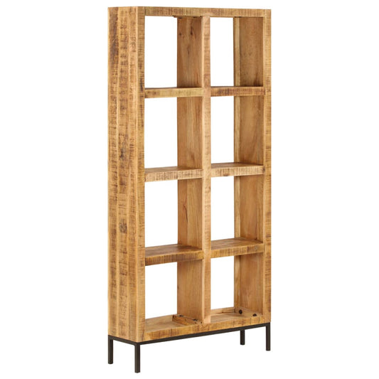 Bogreol 80 X 25 X 175 Cm Massivt Mangotræ
