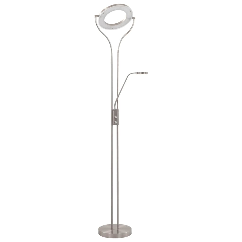 Gulvlampe 18 W Dæmpbar 180 Cm Sølvfarvet - billede 2
