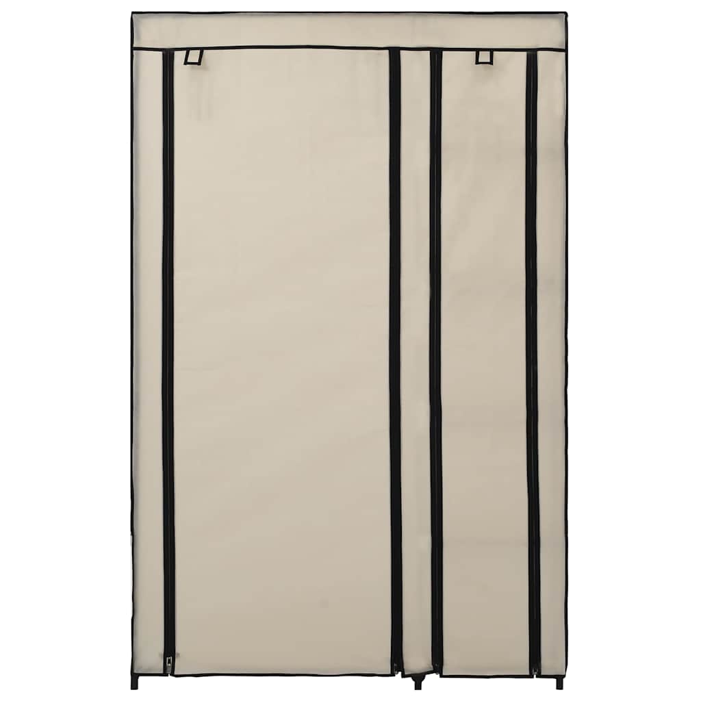 Foldbart Klædeskab 110 X 45 X 175 Cm Stof - Billede 4