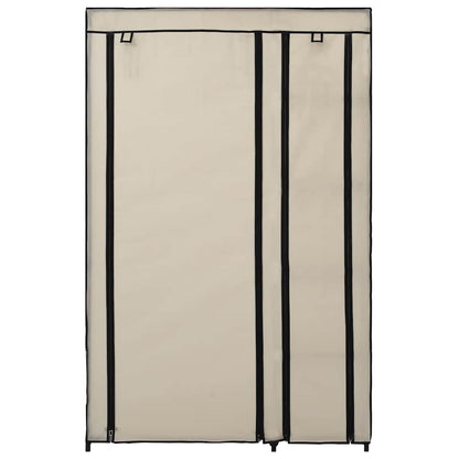 Foldbart Klædeskab 110 X 45 X 175 Cm Stof - Billede 4