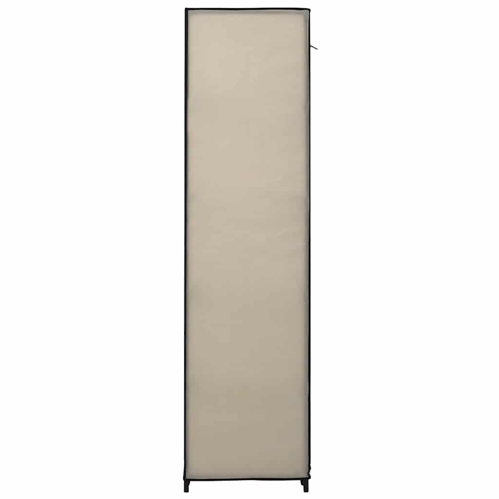 Foldbart Klædeskab 110 X 45 X 175 Cm Stof - Billede 5
