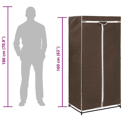 Klædeskab 75 X 50 X 160 Cm - Billede 10