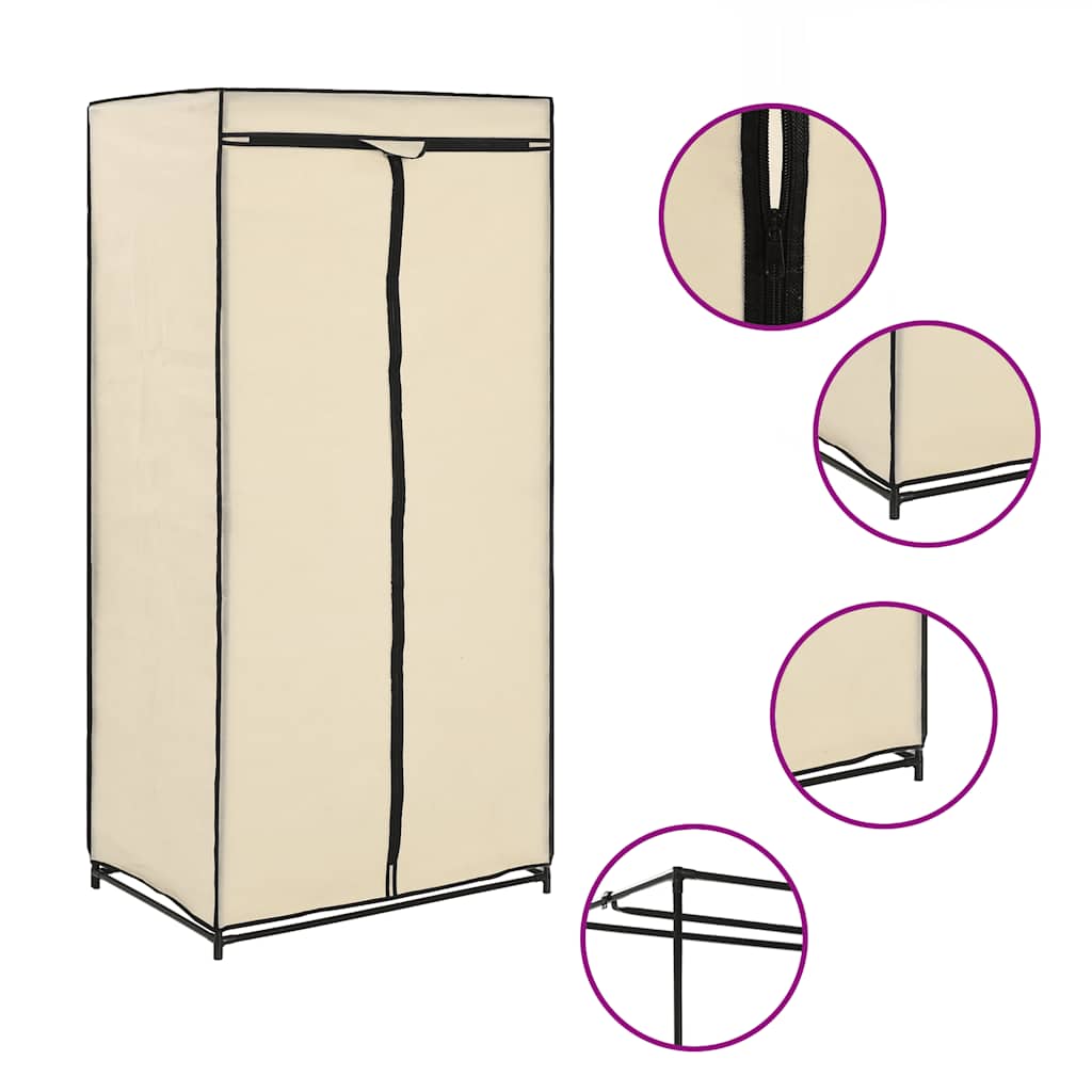 Klædeskab 75 X 50 X 160 Cm - Variant 282439