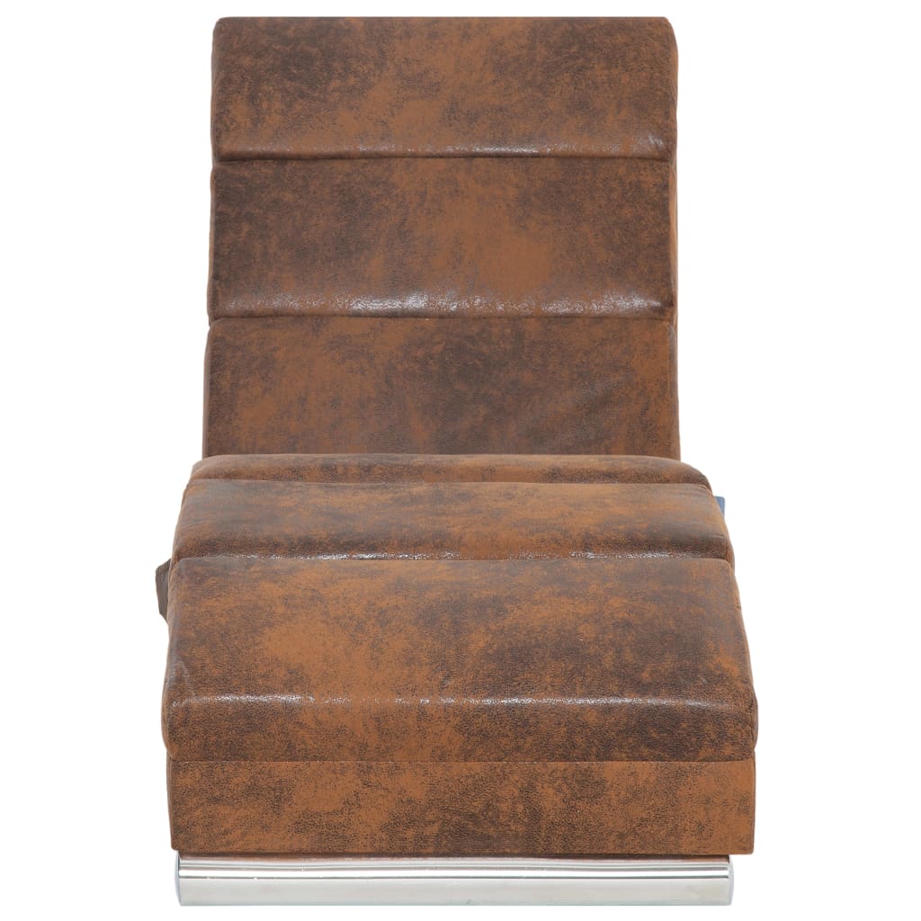Massagechaiselong Imiteret Ruskind - Billede 5