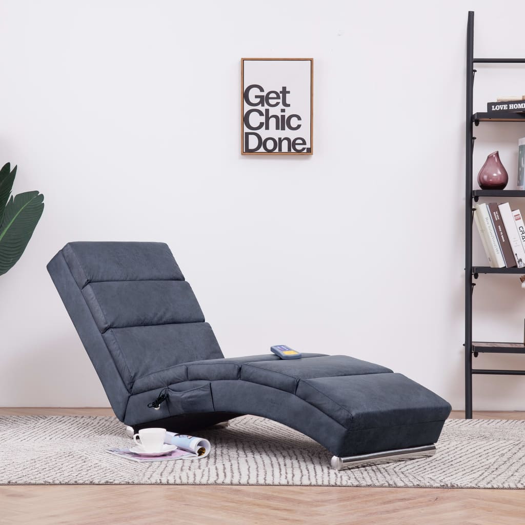 Massagechaiselong Imiteret Ruskind