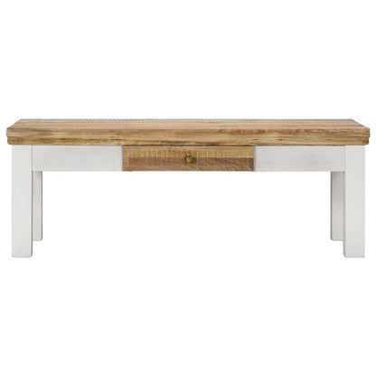 Sofabord 110 X 50 X 40 Cm Massivt Mangotræ