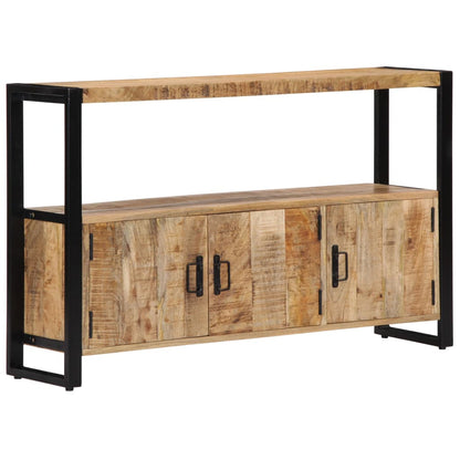 Sideskab 120 X 30 X 75 Cm Massivt Mangotræ - Billede 11