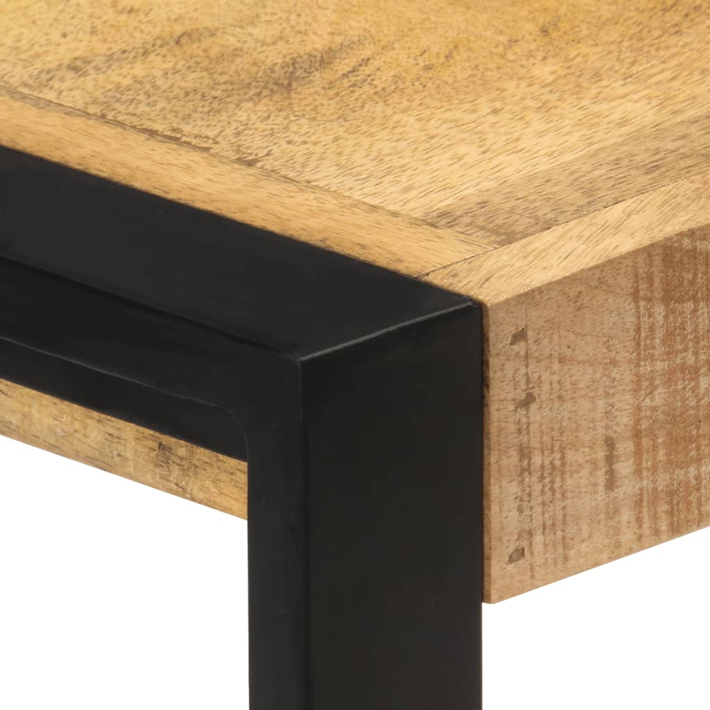 Sideskab 120 X 30 X 75 Cm Massivt Mangotræ - Billede 5