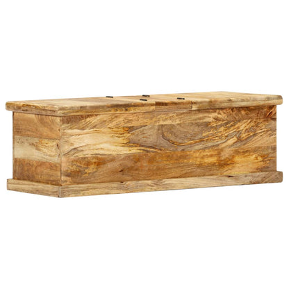 Sofabord 100x50x35 Cm Massivt Mangotræ - Billede 4
