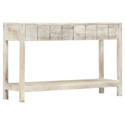 Konsolbord 110X35X75 Cm Massivt Mangotræ