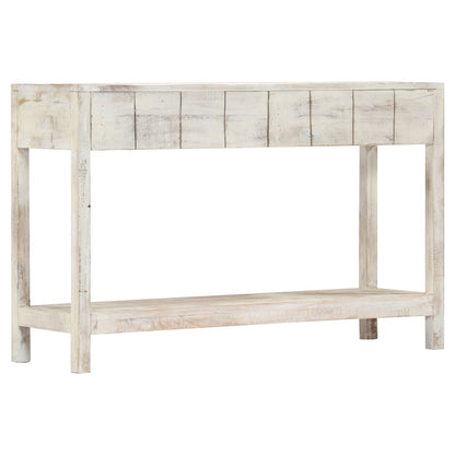 Konsolbord 110X35X75 Cm Massivt Mangotræ
