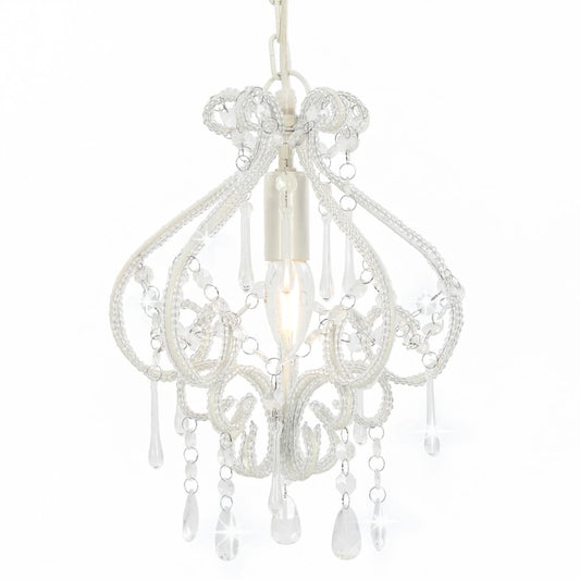 Loftlampe Med Perler Rund E14