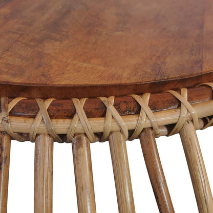 Sofaborde 2 Stk. Naturlig Rattan - Billede 4