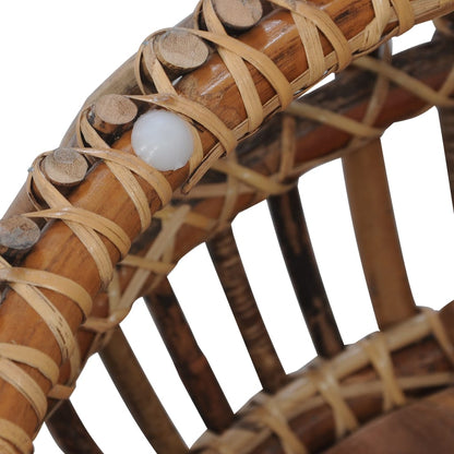 Sofaborde 2 Stk. Naturlig Rattan - Billede 6