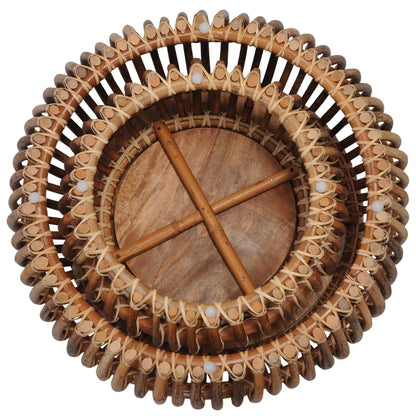 Sofaborde 2 Stk. Naturlig Rattan - Billede 8