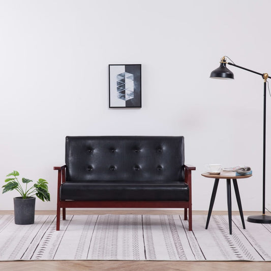 2-Personers Sofa Kunstlæder