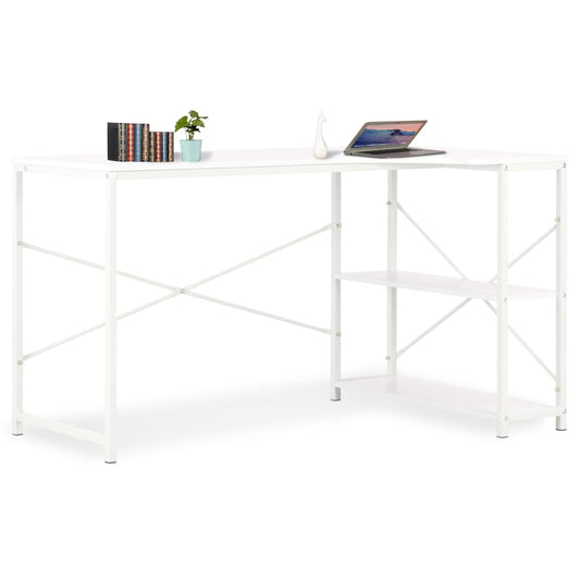 L-formet skrivebord