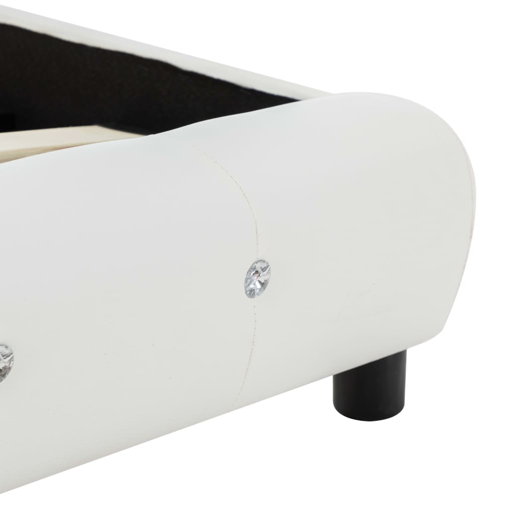 Sengestel Uden Madras Kunstlæder