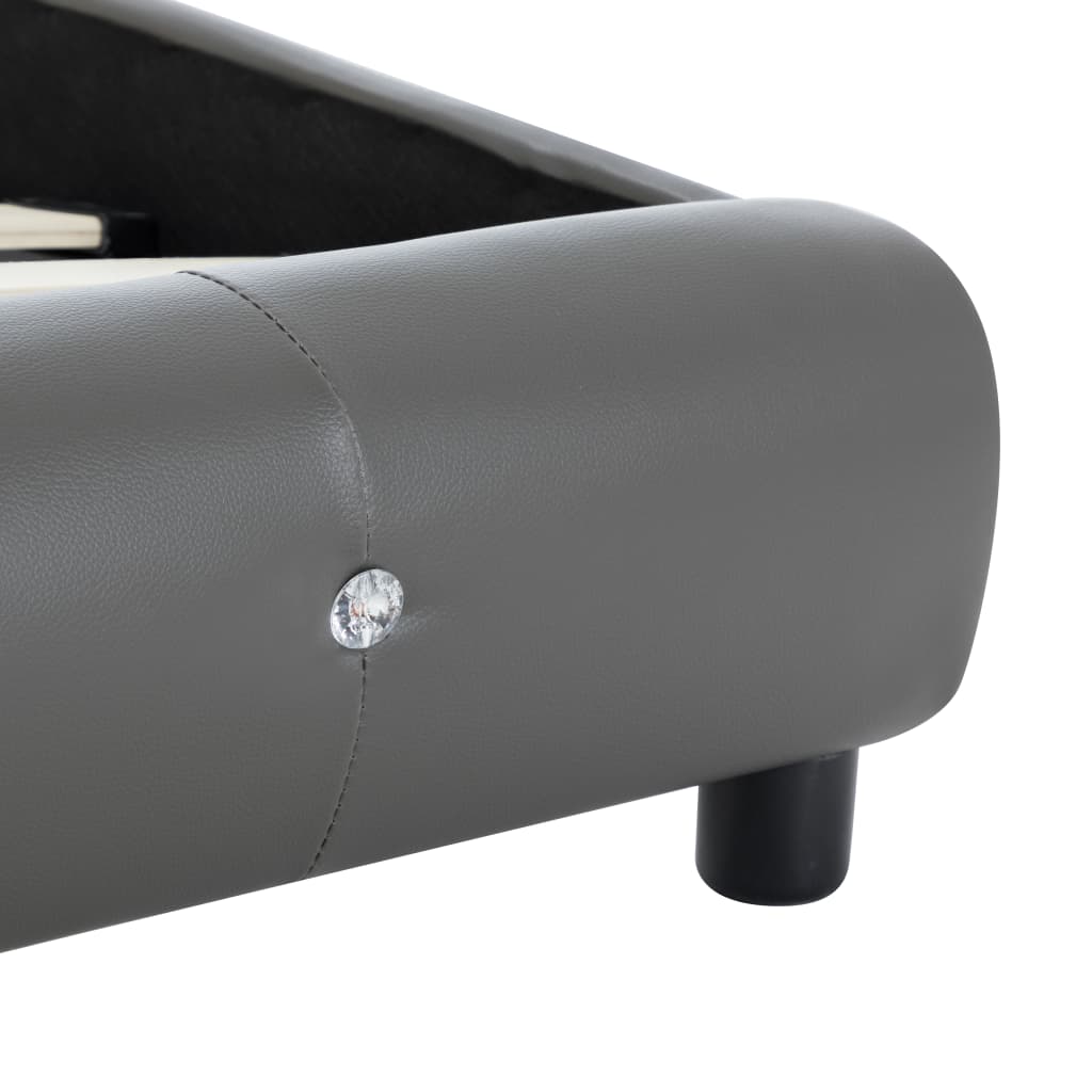 Sengestel Uden Madras Kunstlæder