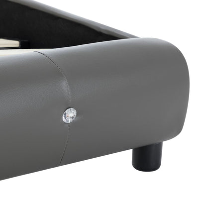 Sengestel Uden Madras Kunstlæder