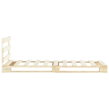 Palleseng Massivt Fyrretræ - Billede 4