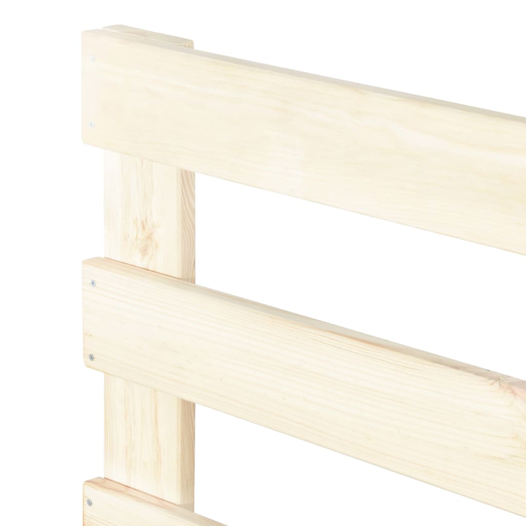 Palleseng Massivt Fyrretræ - Billede 5