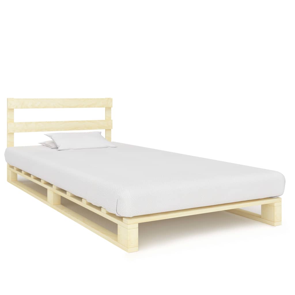 Palleseng Massivt Fyrretræ - Variant 285242