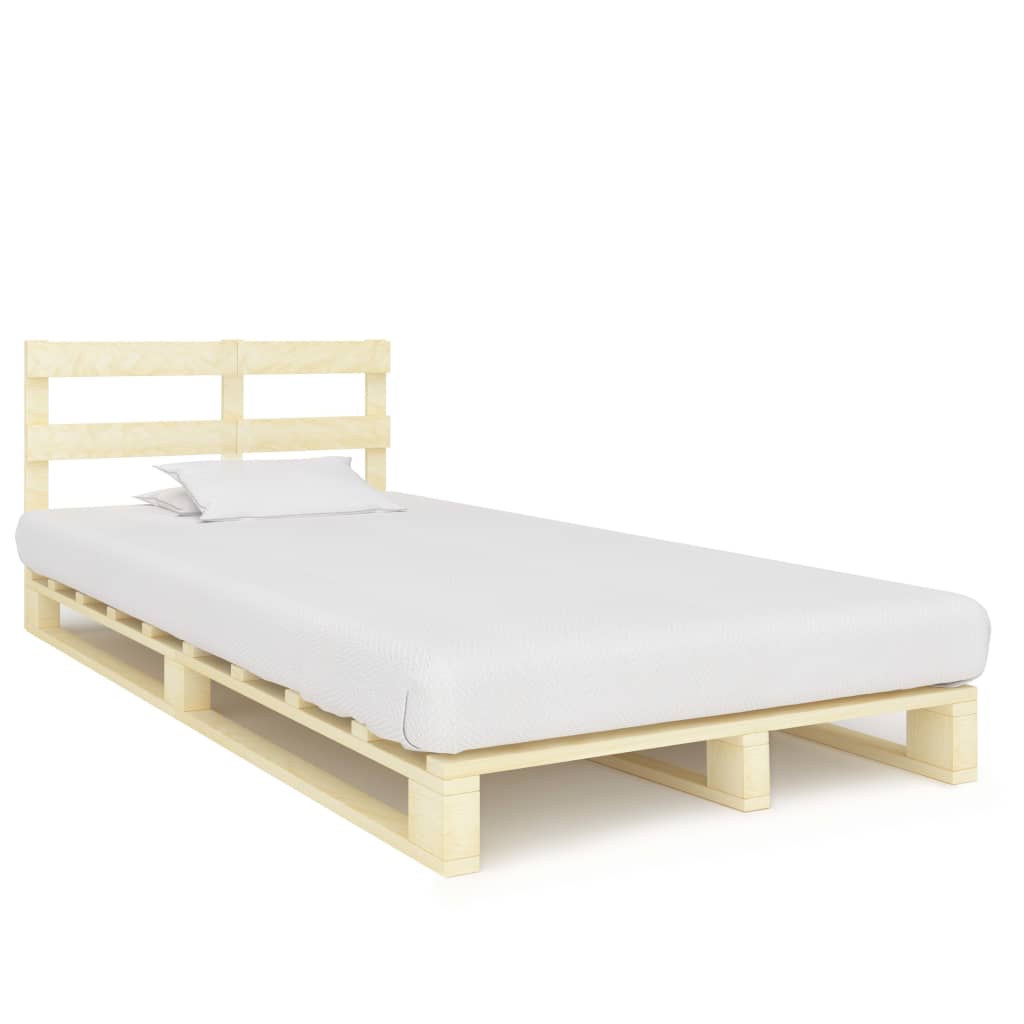 Palleseng Massivt Fyrretræ - Variant 285243