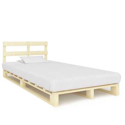 Palleseng Massivt Fyrretræ - Variant 285243