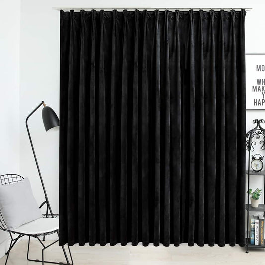 Mørklægningsgardin Med Kroge 290 X 245 Cm Fløjl