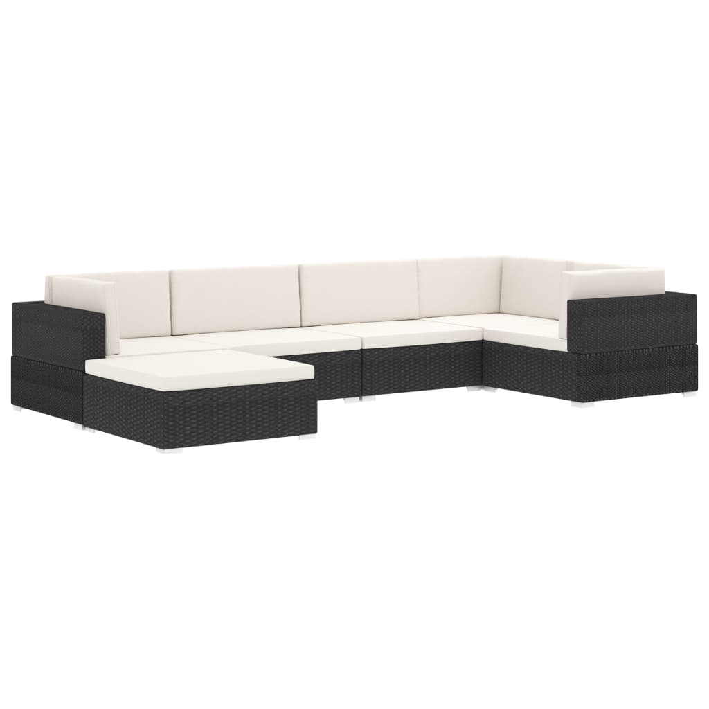 Midtersæde Til Sofa 1 Stk. Med Hynder Polyrattan - Billede 11
