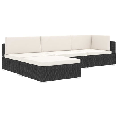 Midtersæde Til Sofa 1 Stk. Med Hynder Polyrattan - Billede 12
