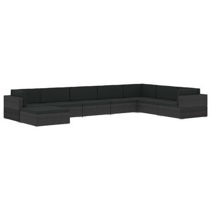 Midtersæde Til Sofa 1 Stk. Med Hynder Polyrattan - Billede 13