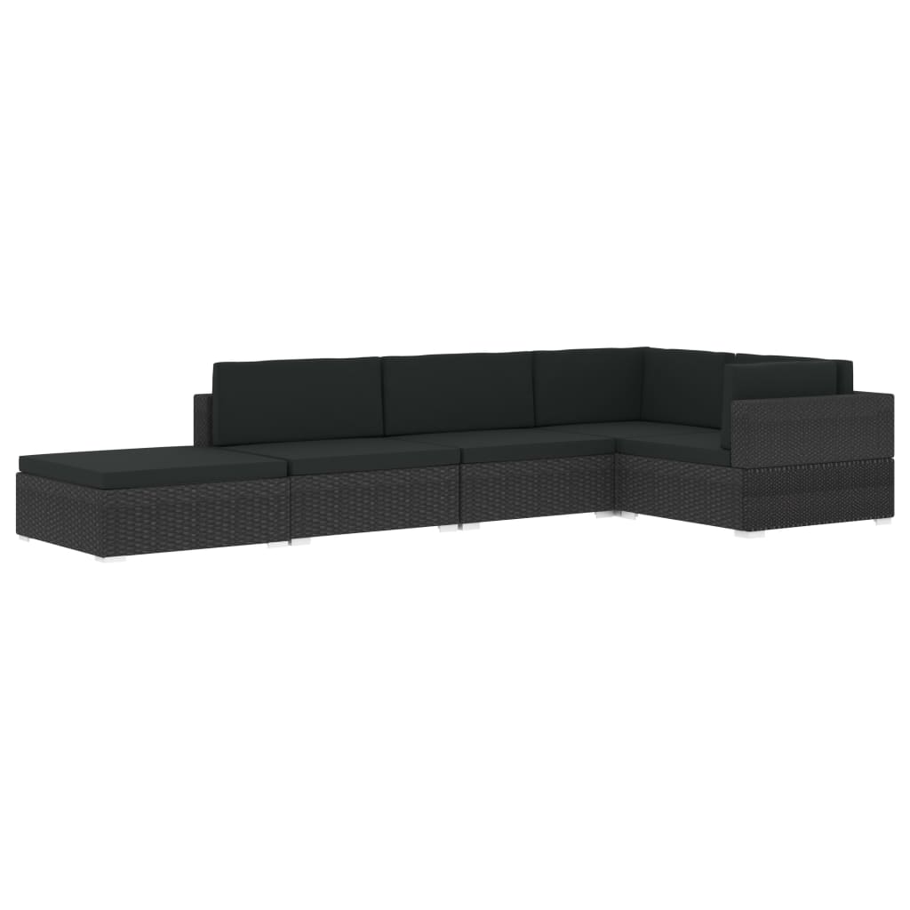 Midtersæde Til Sofa 1 Stk. Med Hynder Polyrattan - Billede 14