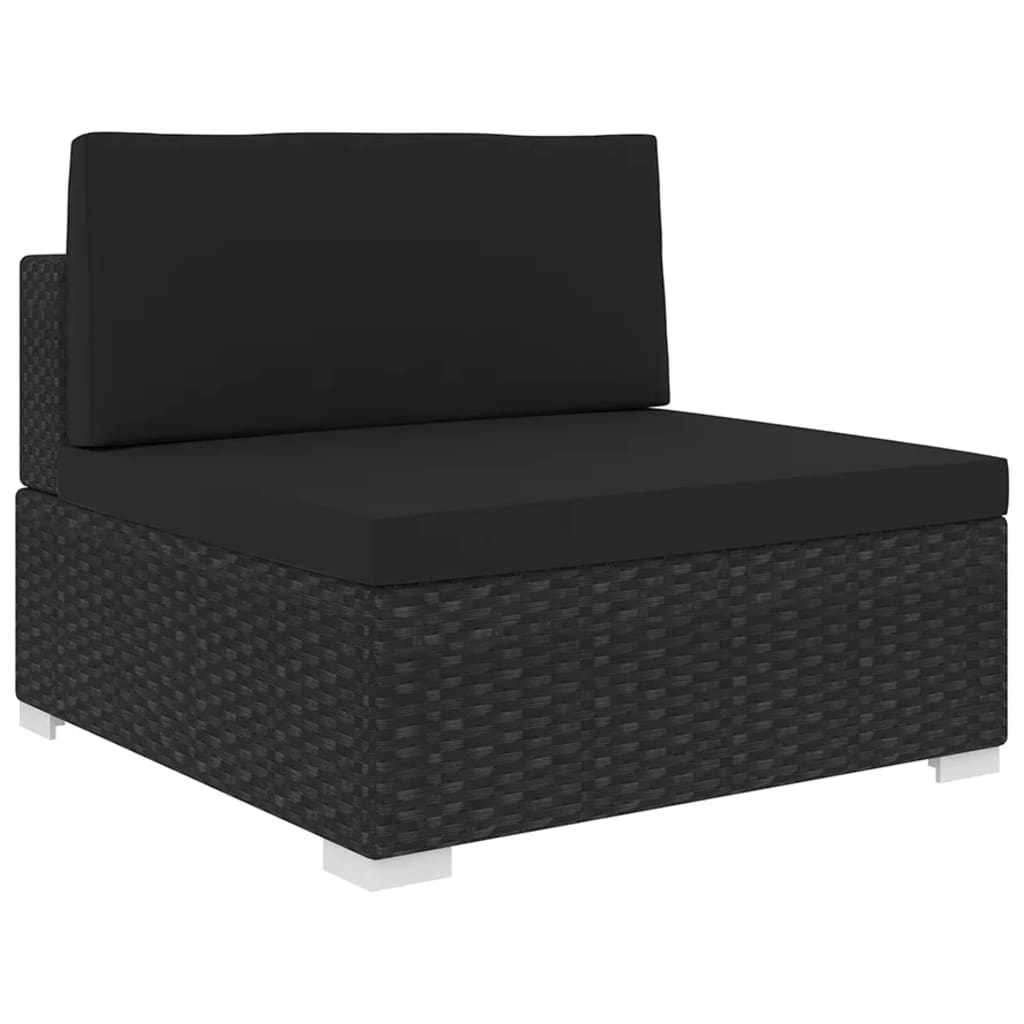 Midtersæde Til Sofa 1 Stk. Med Hynder Polyrattan - Variant 46796