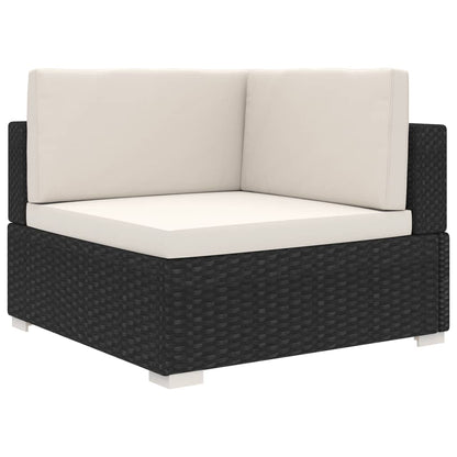 Hjørnesæde Til Sofa 1 Stk. Med Hynder Polyrattan - Variant 46798