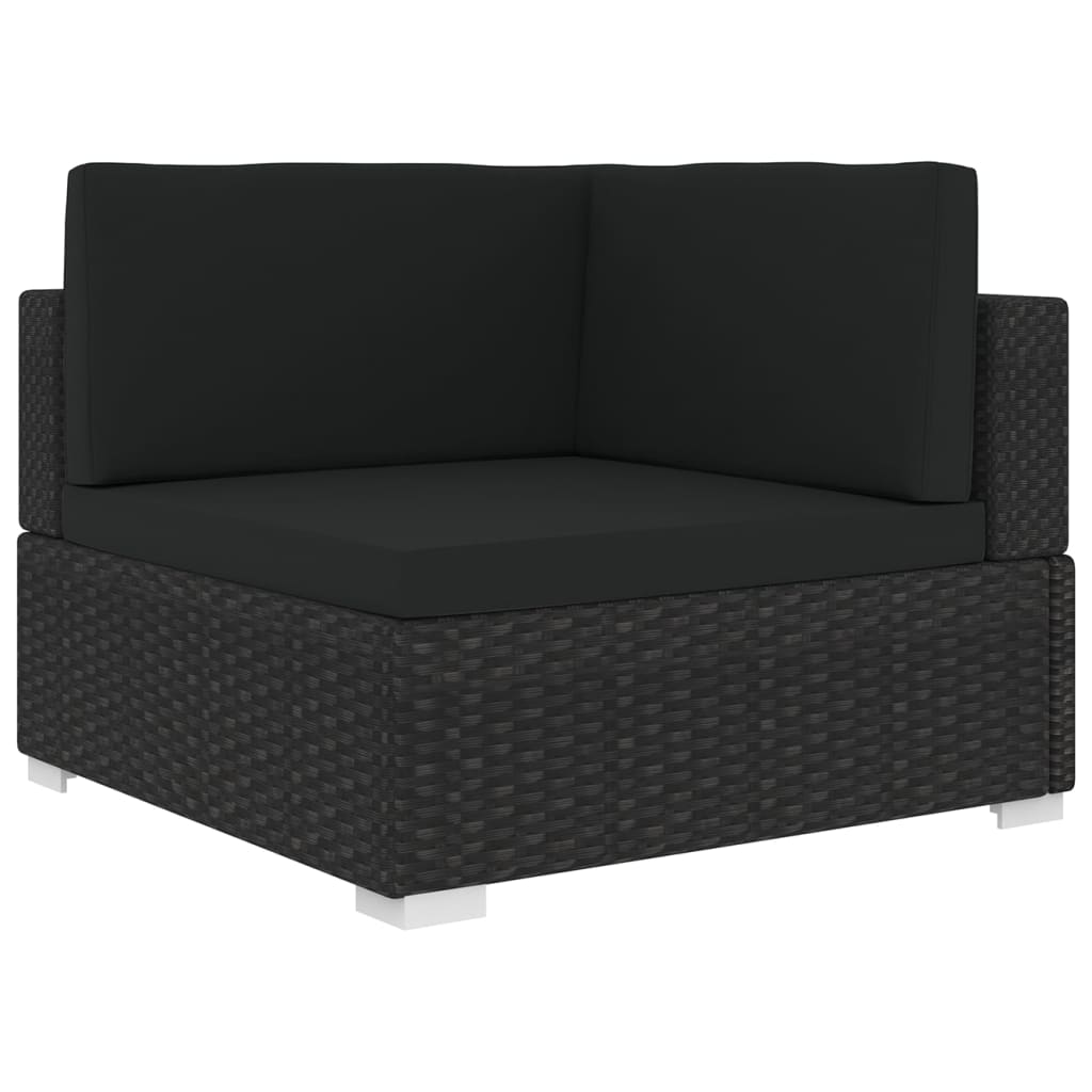 Hjørnesæde Til Sofa 1 Stk. Med Hynder Polyrattan - Variant 46800