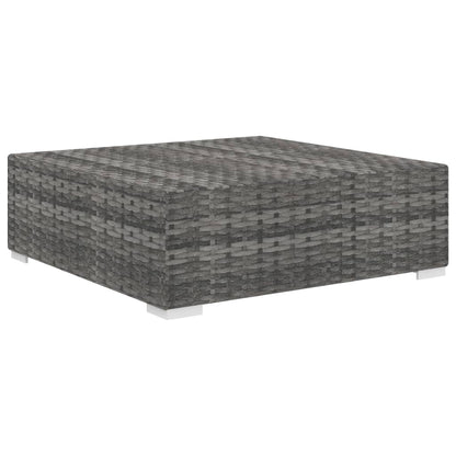 Fodskammel Til Sofa Med Hynde Polyrattan