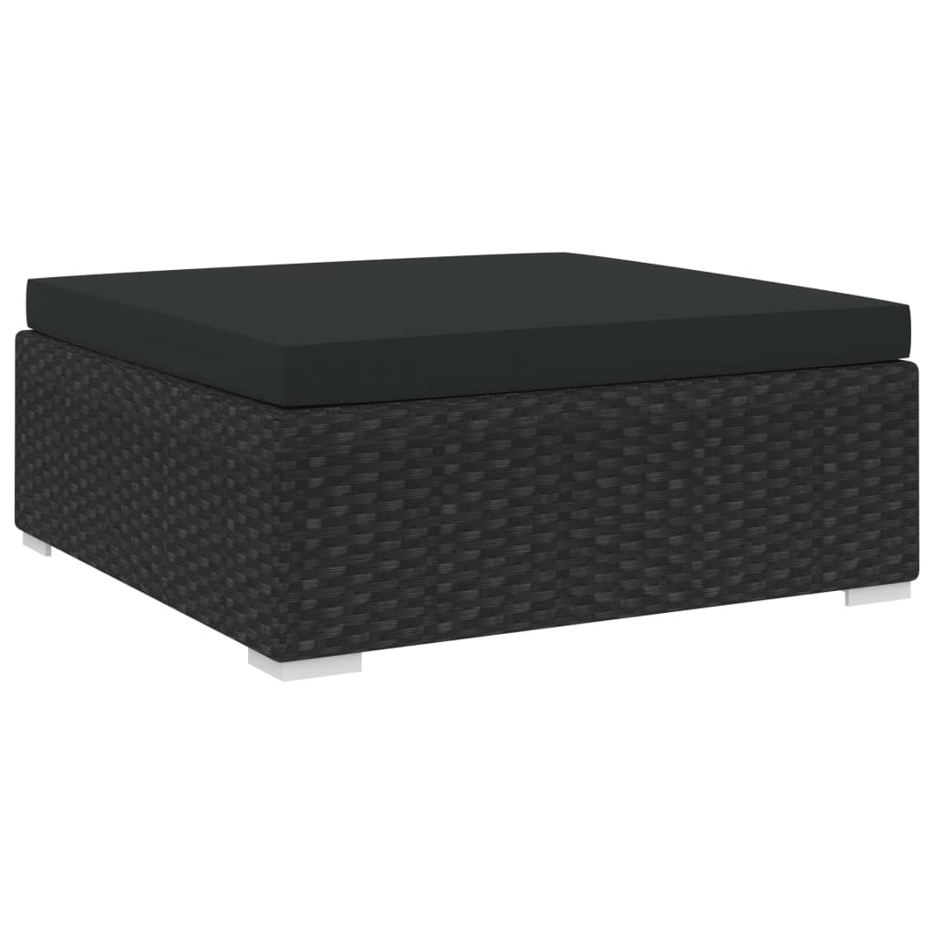 Hjørnesæde Til Sofa 1 Stk. Med Hynder Polyrattan - Variant 46804