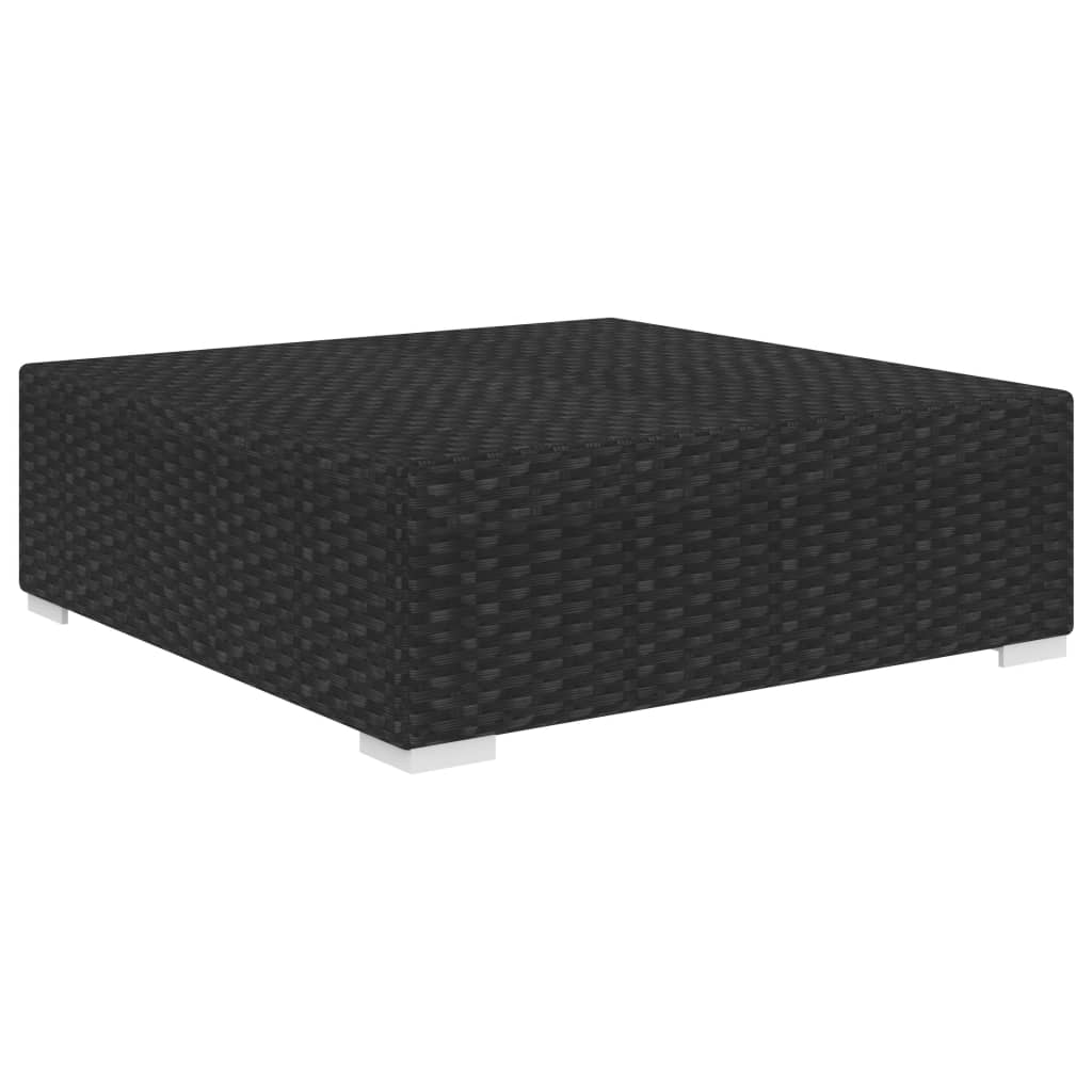 Fodskammel Til Sofa Med Hynde Polyrattan