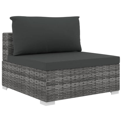 Loungesæt Til Haven 10 Dele Med Hynder Polyrattan